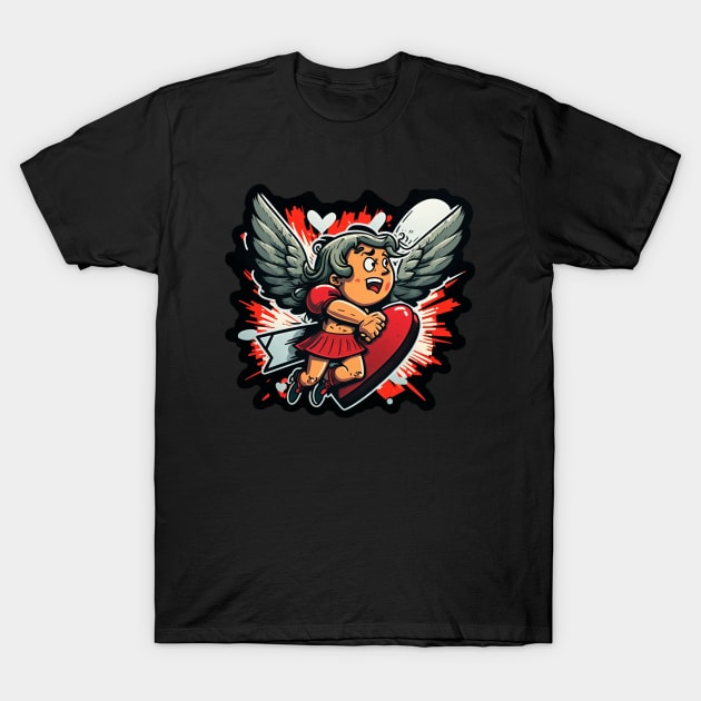 Cupid T-Shirt by Alonesa